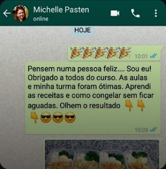 Depoimento de Michelle Pasten